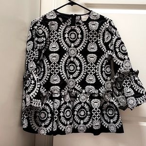 Asos Embroidered Blouse